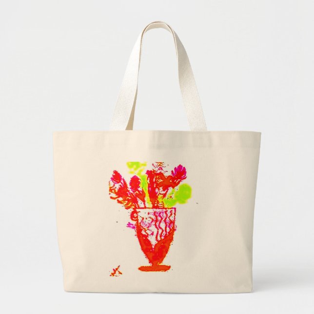 flowrz large tote bag (Front)