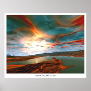 Flows of Soil, Ways of Light Poster