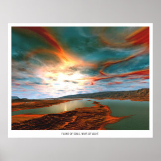 Flows of Soil, Ways of Light Poster
