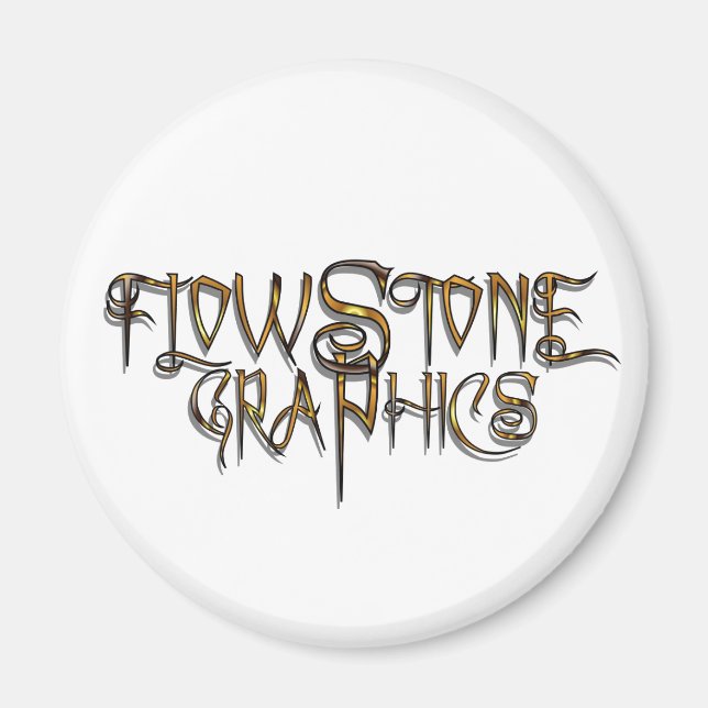 Flowstone Graphics Logo Magnet (Front)