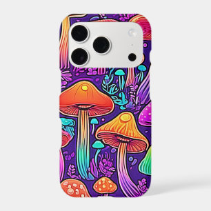 Flowy Neon Mushrooms Dance