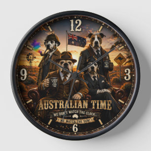 Floxy and Starks plus Benjamin and buttons clock