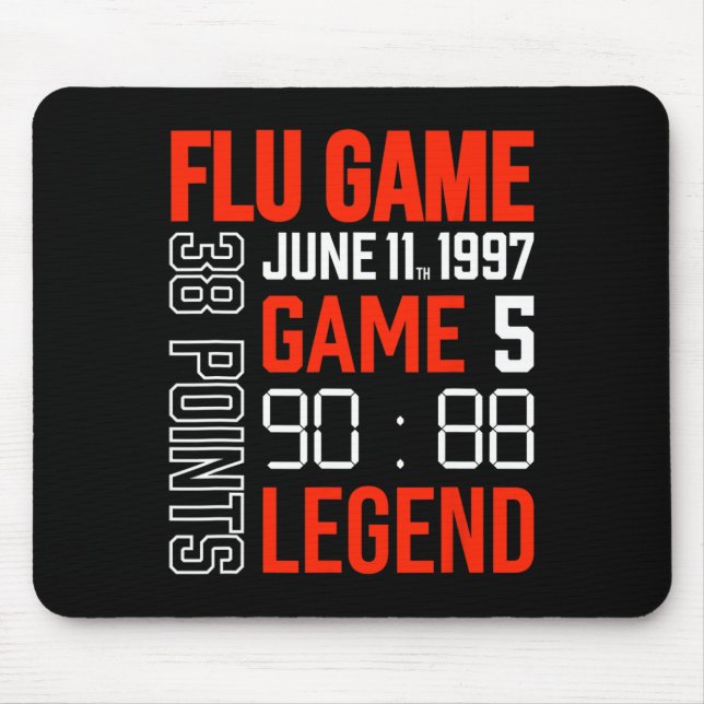 Flu Game Sketll Hiphop Street Fashion  Mouse Pad (Front)