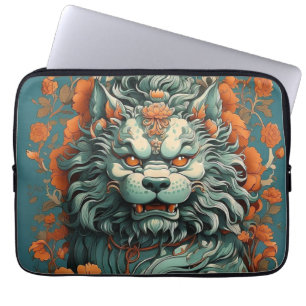 Flu Lion of Wisdom Electronics Bag