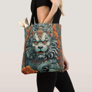 Flu Lion of Wisdom Tote Bag
