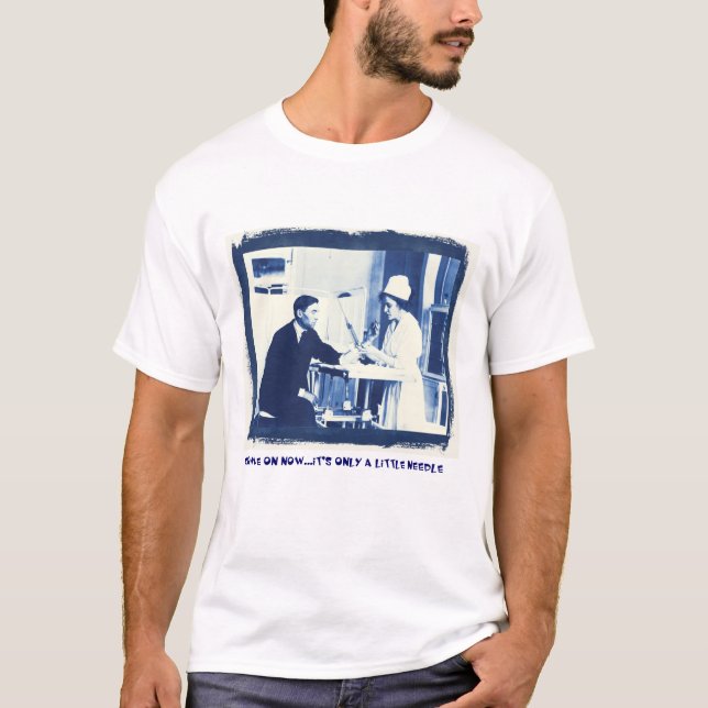 Flu Shots T-Shirt (Front)