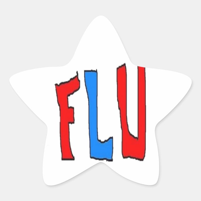 Flu Star Sticker (Front)