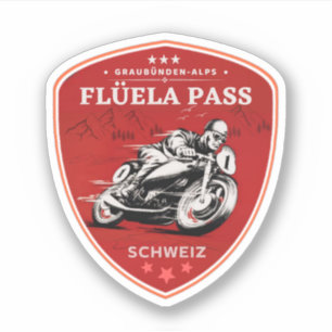 Flüela Pass swiss–alps motorcycle tour