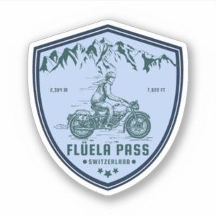 Flüela Pass swiss–alps motorcycle tour