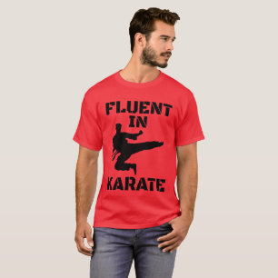 Fluent in Karate Funny Karate T-Shirt