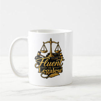 Fluent in Legalese Funny Lawyer Classic Mug, 11 oz Coffee Mug