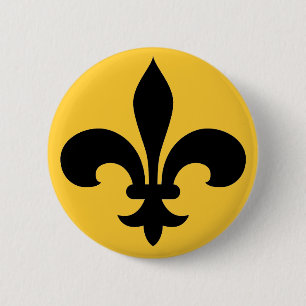 FLUER-DE-LIS BUTTON