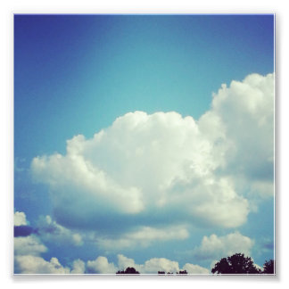 Fluff - Cloud Photo Print
