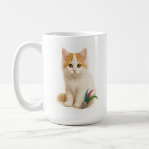 Fluff & Feather – Turkish Van Kitten Coffee Mug