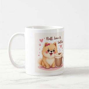 Fluff, Love & Lattes Coffee Mug