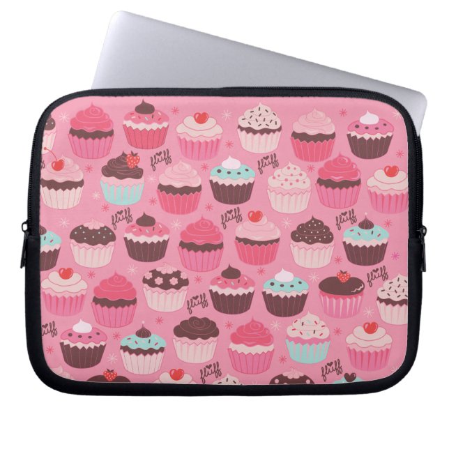 Fluffcakes- Laptop sleeve (Front)