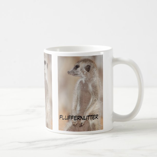 Fluffernutter meerkat Mug (Right)