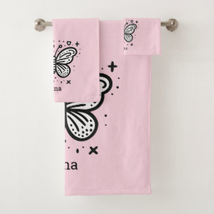 Fluffy Buffalo Baby - Kawaii Farm Animal Bath Towel Set
