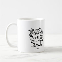 Fluffy Buffalo Baby - Kawaii Farm Animal