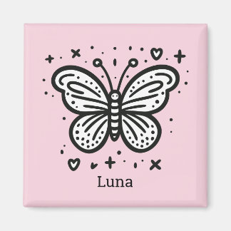 Fluffy Buffalo Baby - Kawaii Farm Animal Magnet