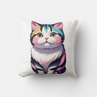 Fluffy Cat  Cushion