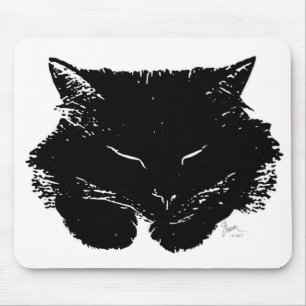 Fluffy Cat Mousepad