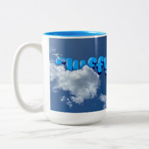 Fluffy cloud mug