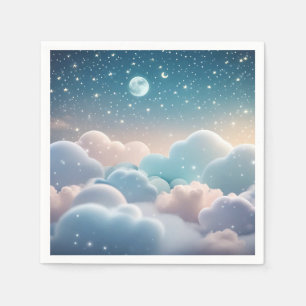 Fluffy Cloud Pastel Napkin