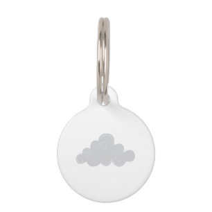 Fluffy Cloud Pet Tag
