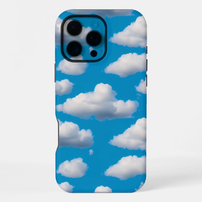 Fluffy Clouds iPhone Case (Back)