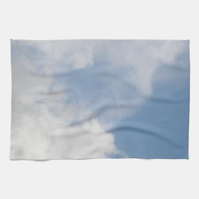 Fluffy Clouds Kitchen Towel (Horizontal)