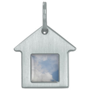 Fluffy Clouds Pet Tag