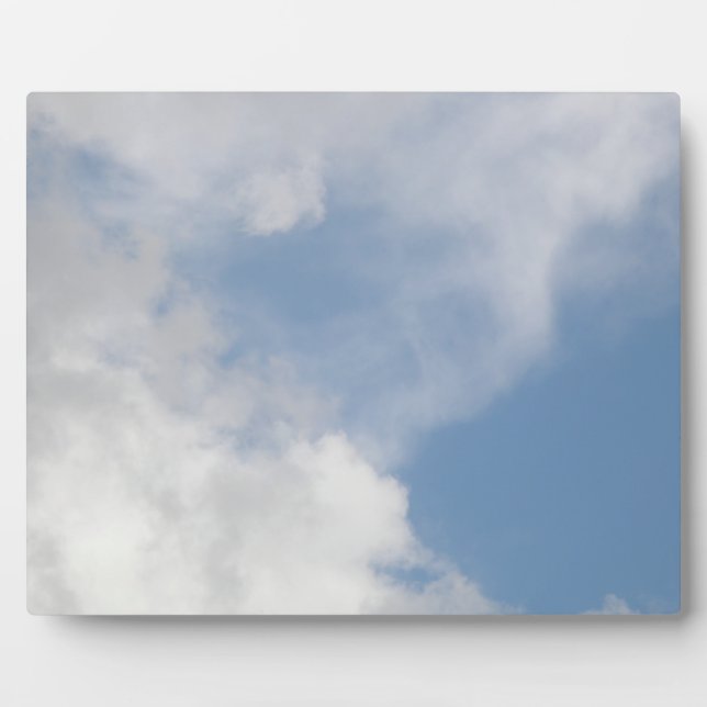 Fluffy Clouds Plaque (Front)
