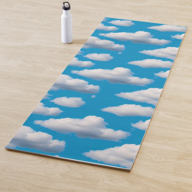 Fluffy Clouds Yoga Mat (In Situ)