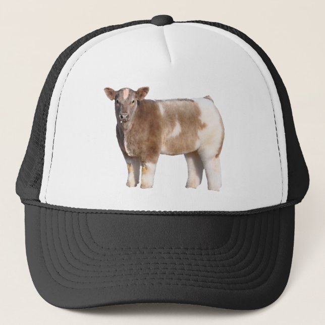 Fluffy Cow Trucker Hat (Front)