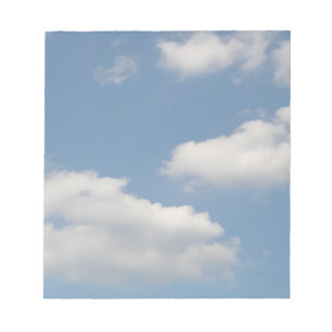 Fluffy Cumulus Clouds Notepad