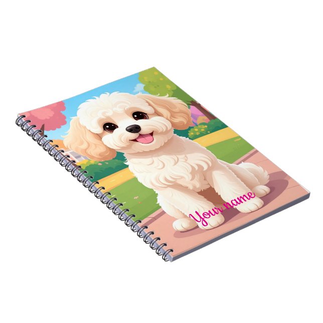 Fluffy Dog Notebook Collection (Right Side)
