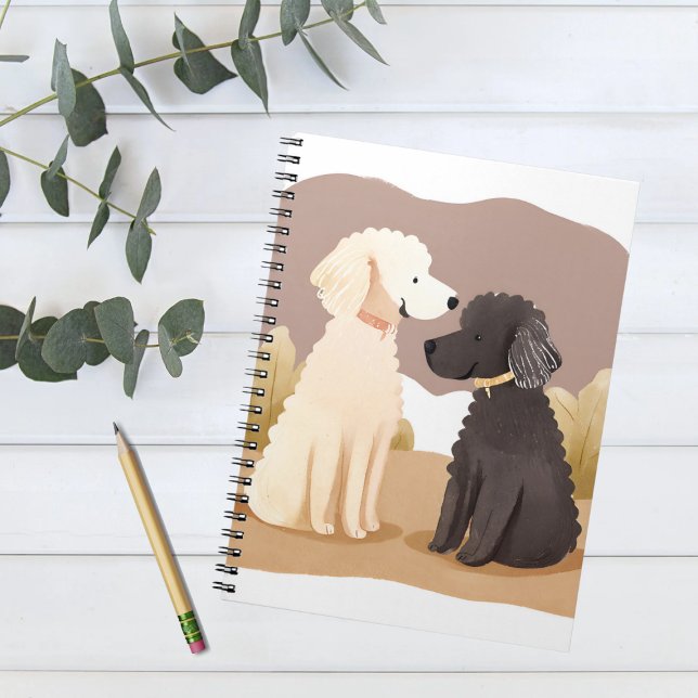 Fluffy Dogs | Pet Watercolor Painting Notebook (Creator Uploaded)
