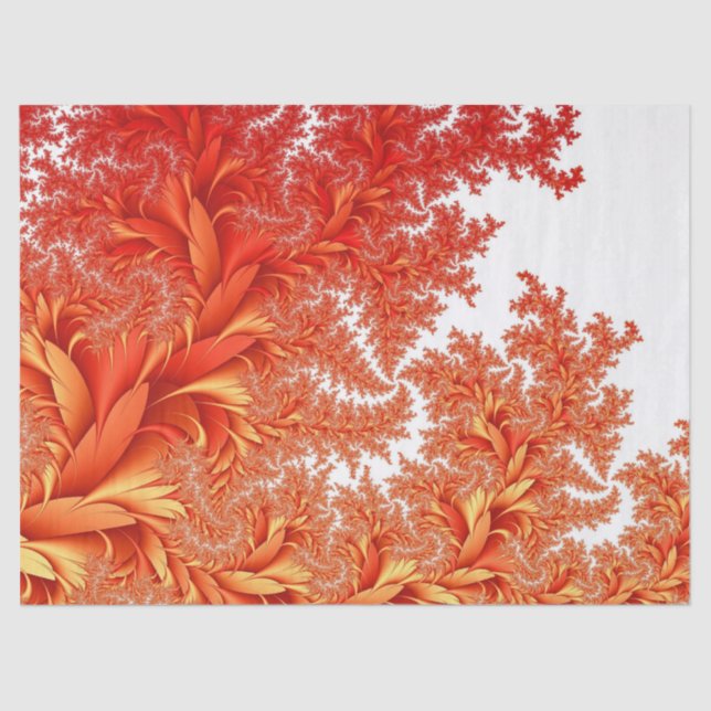 Fluffy Feathers or Ferns or Something Tissue Paper (Front)