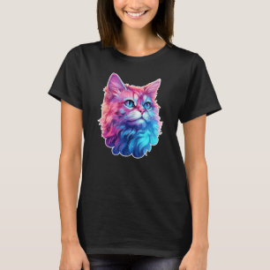 Fluffy Kitten Cat Lover, Cat Mum, Cat Dad T-Shirt