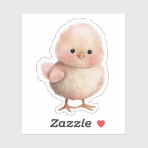 Fluffy Little Chick   Cute Spring & Easter Animal 
