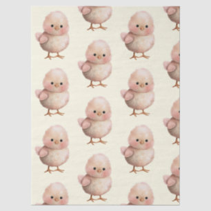 Fluffy Little Chick Cute Spring & Easter Animal Tissue Paper