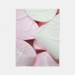 fluffy marshmallows  fleece blanket