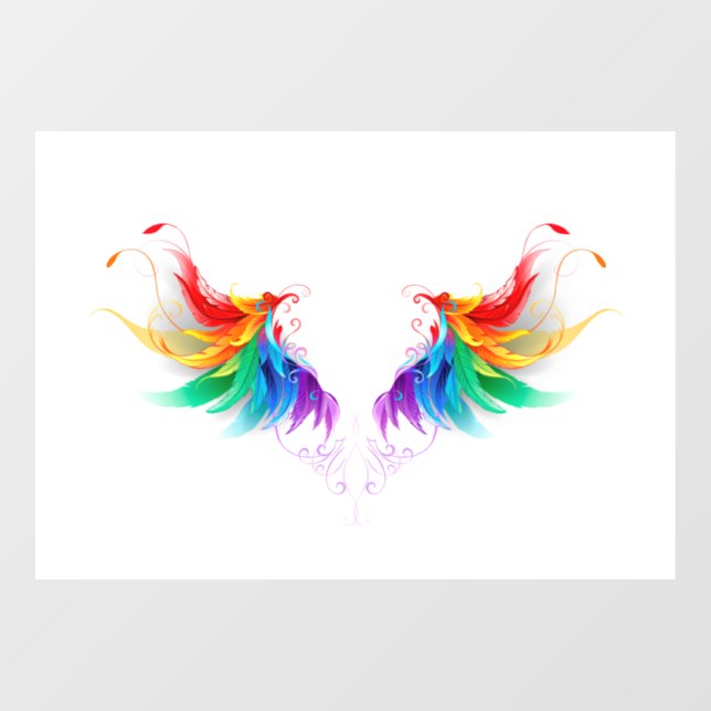 Fluffy Rainbow Wings (Sheet)
