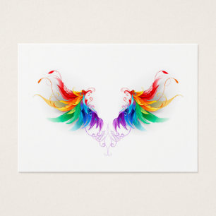 Fluffy Rainbow Wings