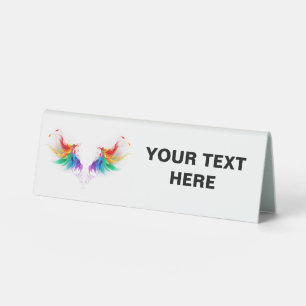 Fluffy Rainbow Wings