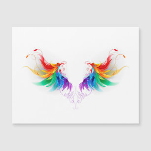 Fluffy Rainbow Wings