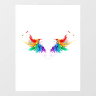 Fluffy Rainbow Wings
