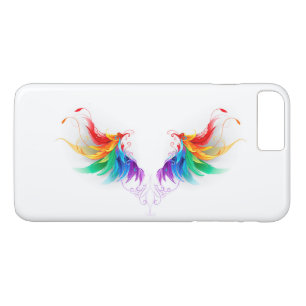 Fluffy Rainbow Wings iPhone 8 Plus/7 Plus Case