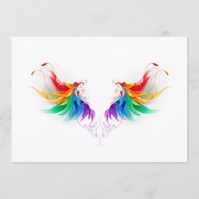 Fluffy Rainbow Wings Program (Front)